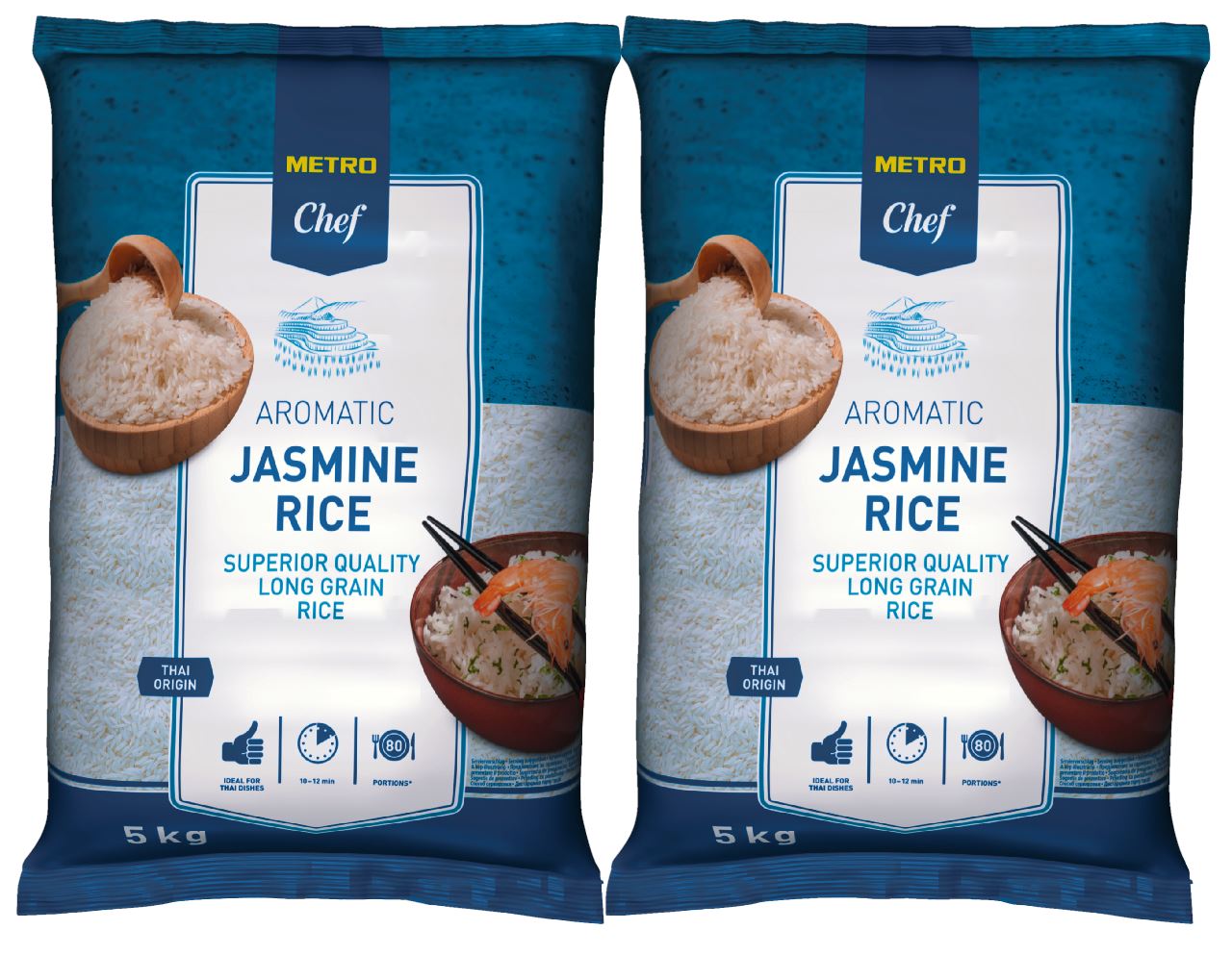 METRO Chef Jasmijn rijst 2 x 5 kg