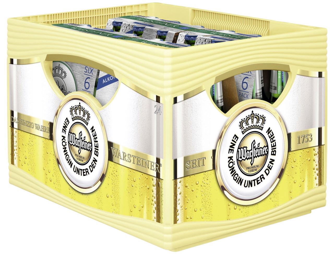 Warsteiner Alcoholvrij Herb fles 24 x 33 cl