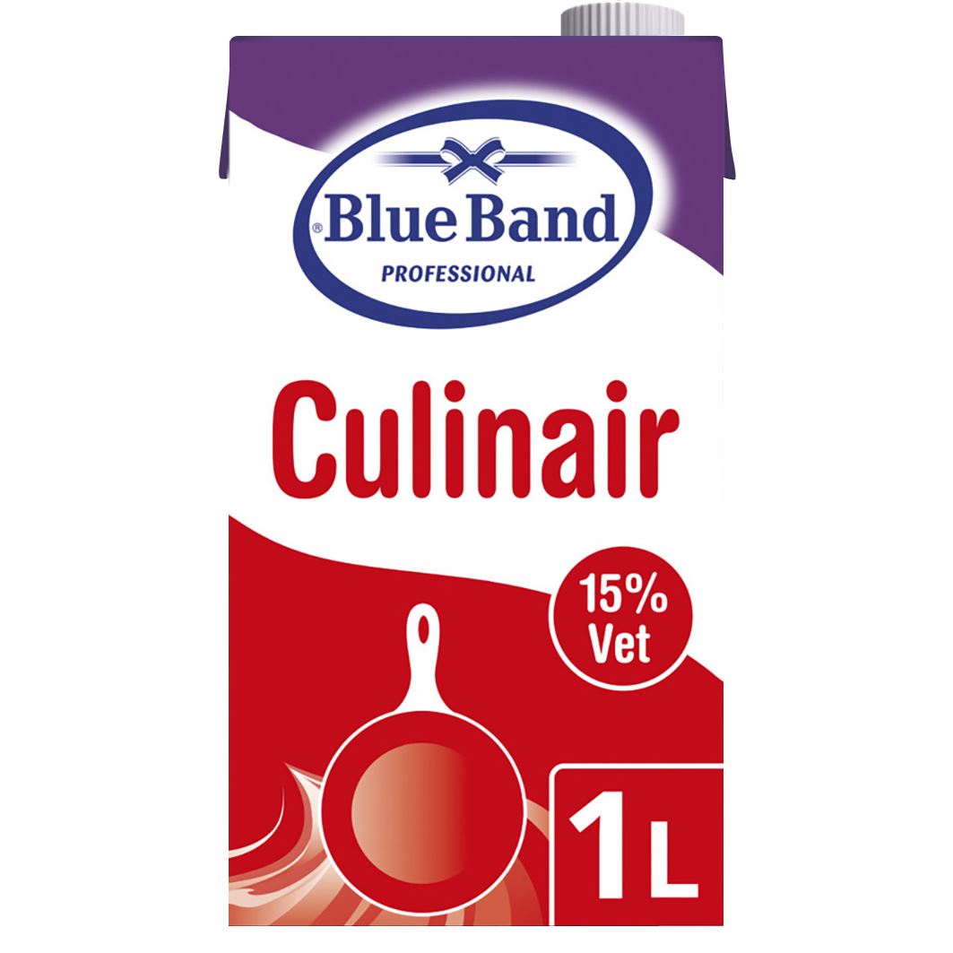 Blue Band Professional Culinair voor Koken 15% vet pak 1L