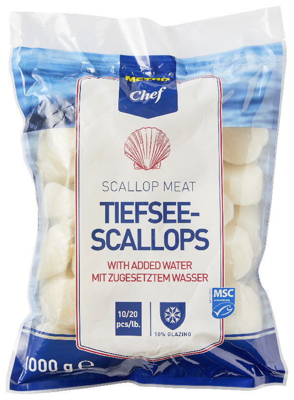 METRO Chef Msc Coquilles 10/20 diepvries 1 kg