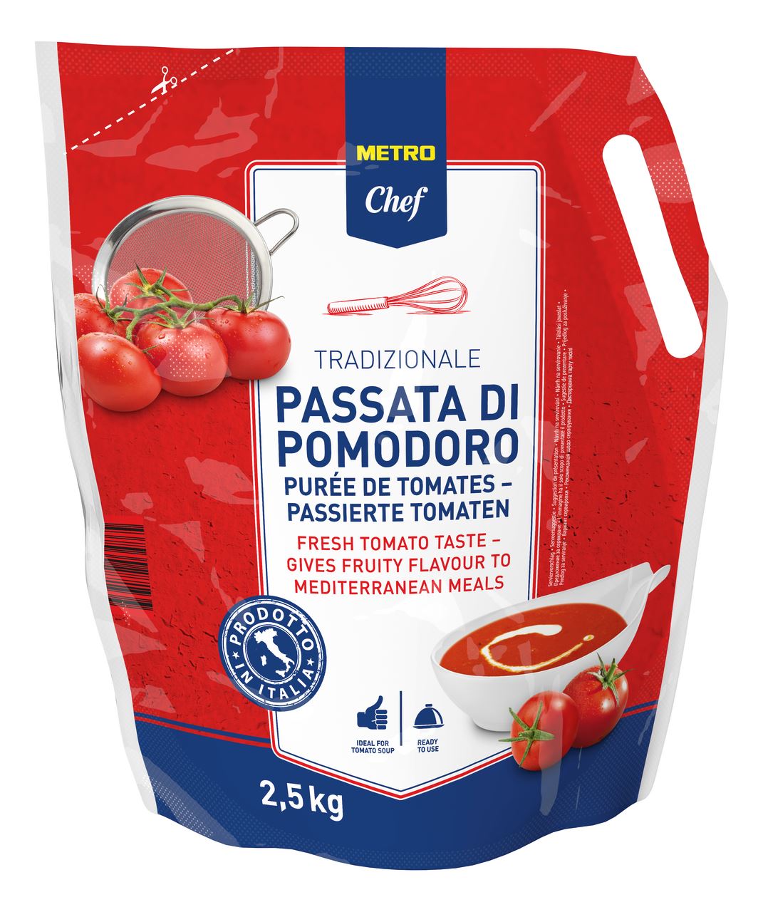 METRO Chef Passata zak 2,5 kg