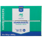 METRO Chef Hamburgers 30 x 100 g