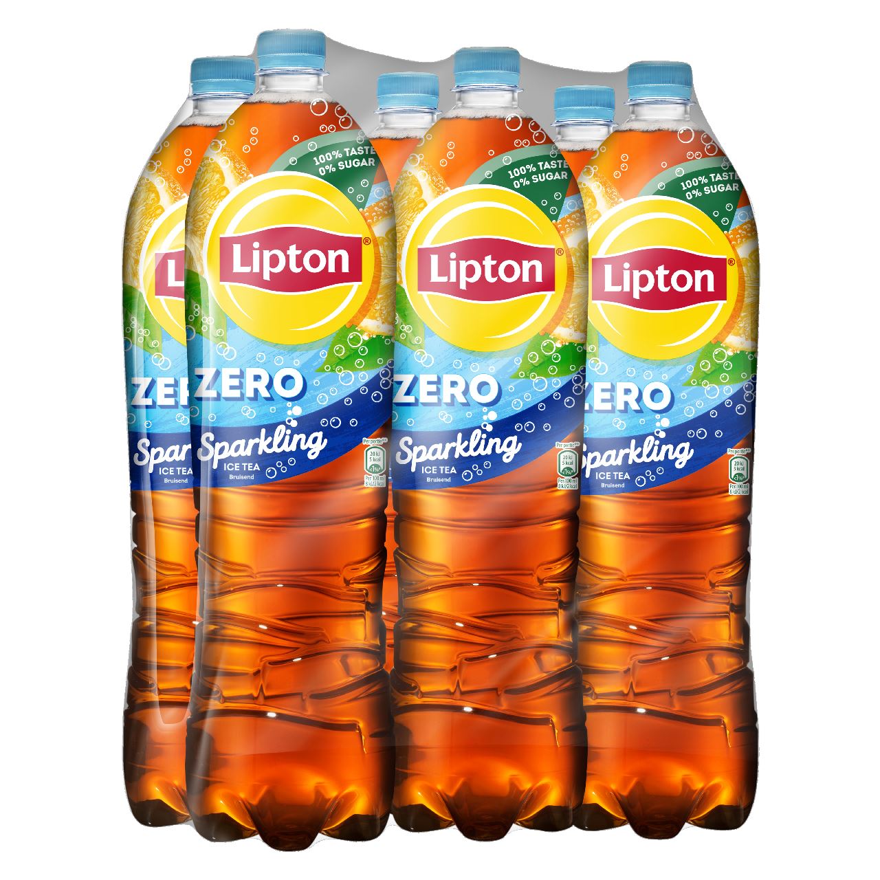Lipton Sparkling Zero Rpet 6 x 1,5 l