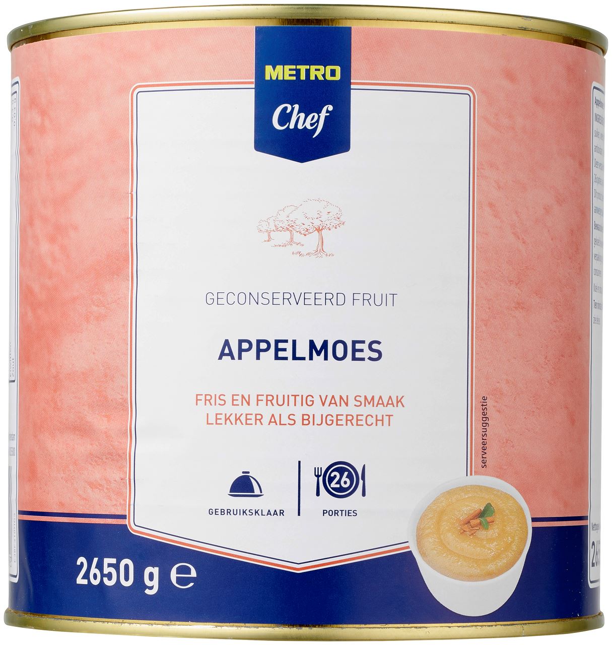 METRO Chef Appelmoes 3 x 2,65 kg