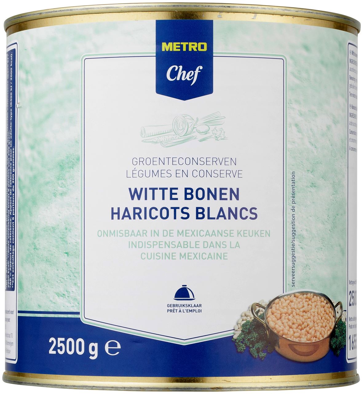 METRO Chef Witte bonen 2,5 kg