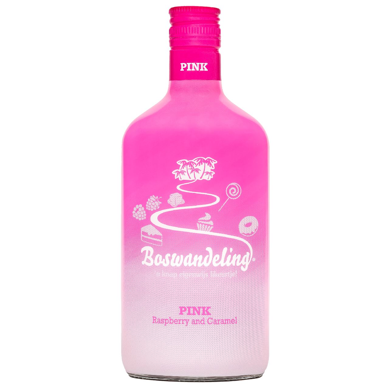 Boswandeling Pink Raspberry Caramel 70 cl