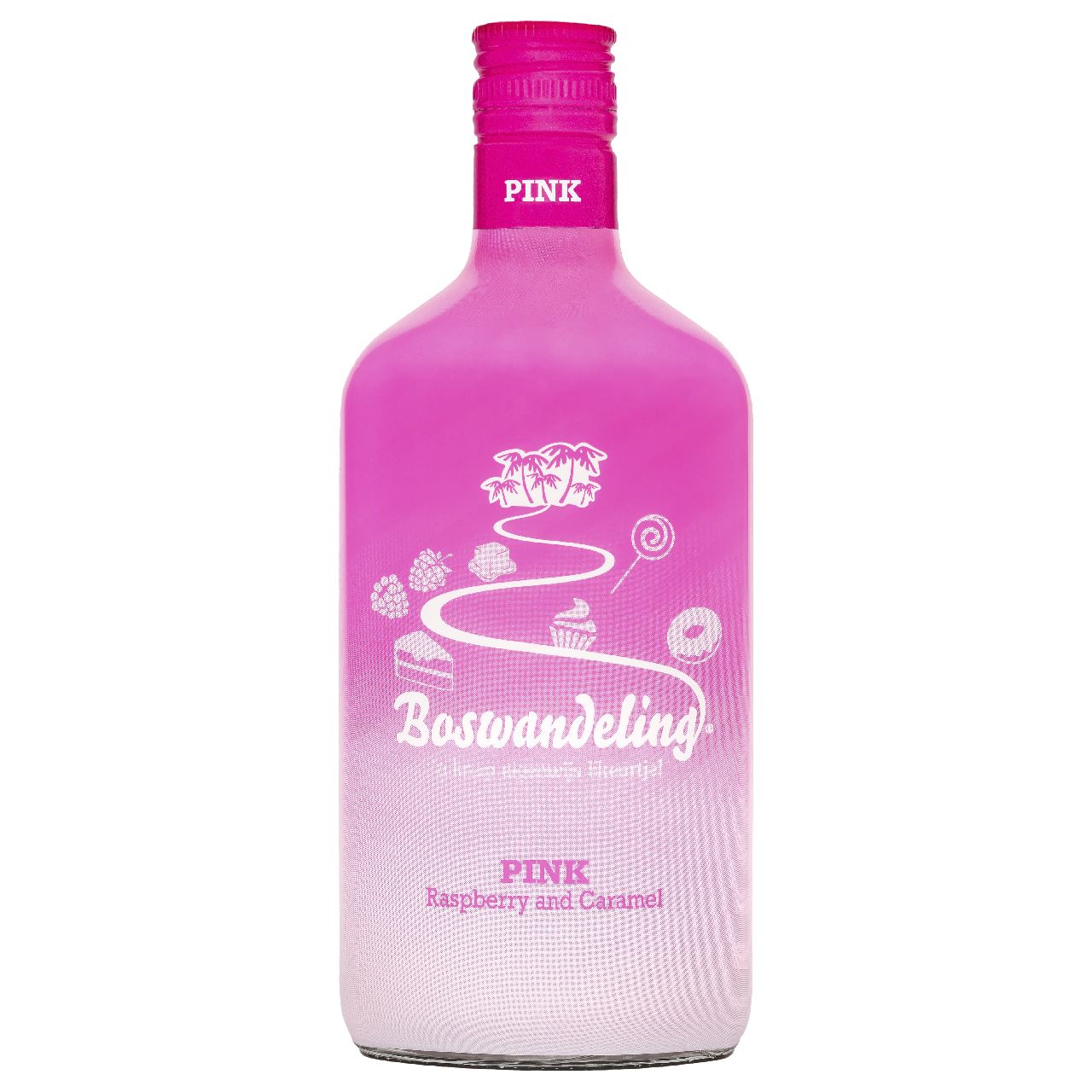 Boswandeling Pink Raspberry Caramel 6 x 70 cl