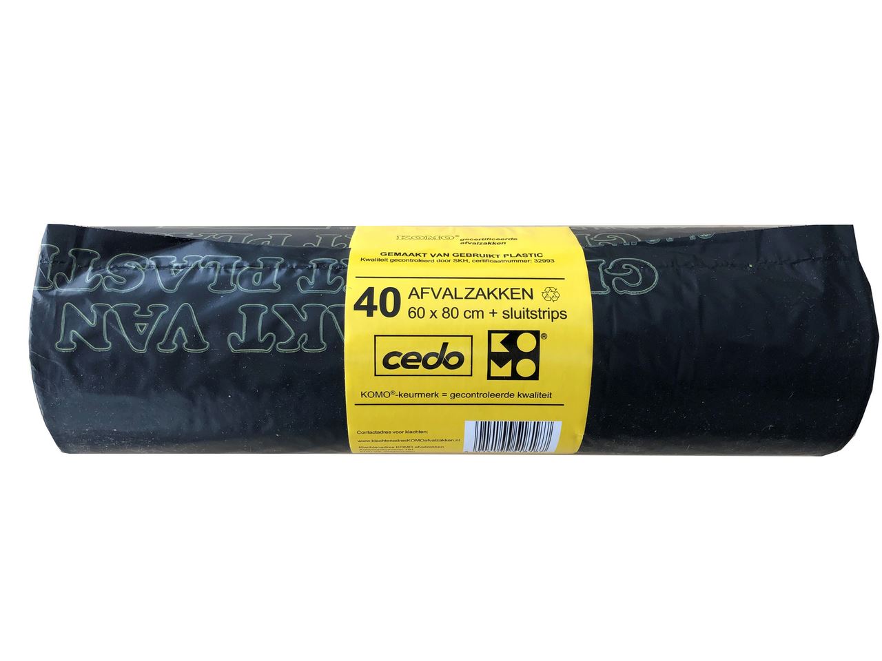 KOMO Vuilniszakken 60 l 40 stuks