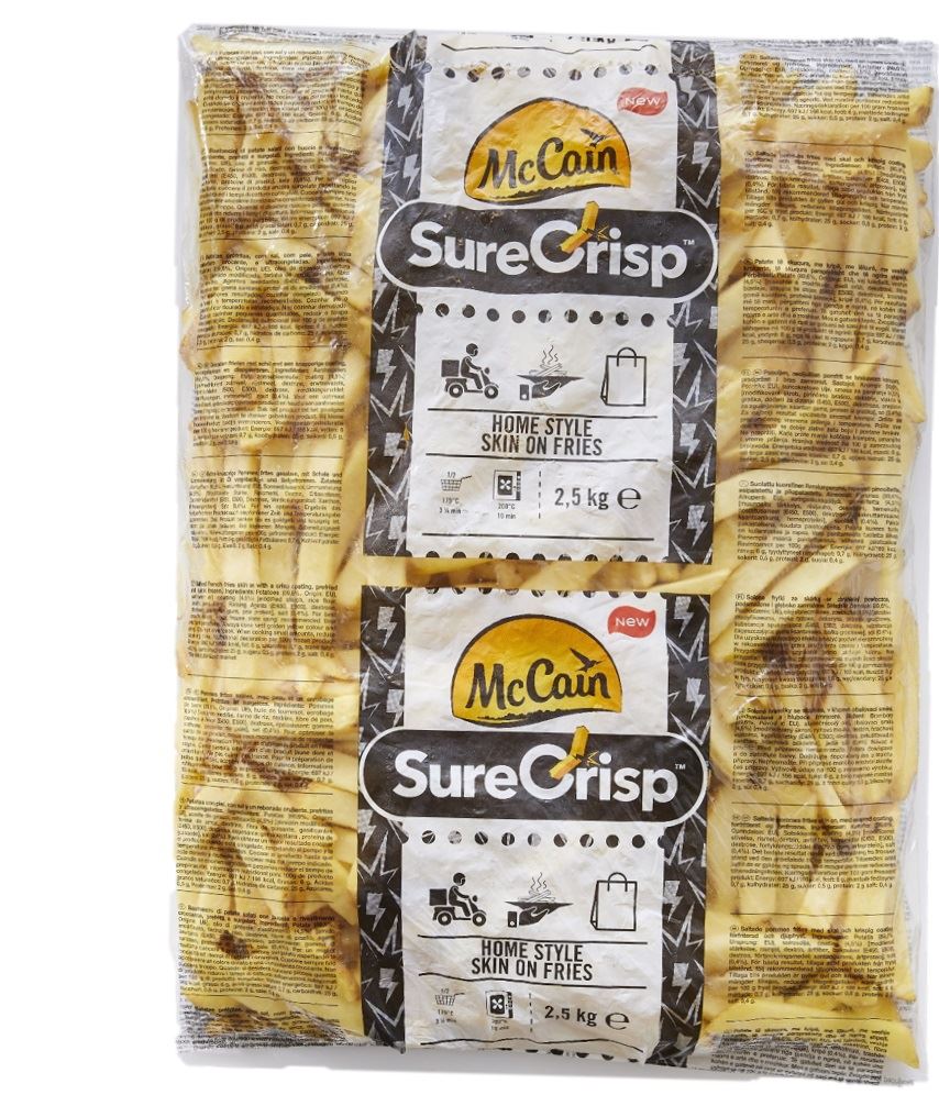 McCain SureCrisp Home Style Skin on Fries 2,5 kg