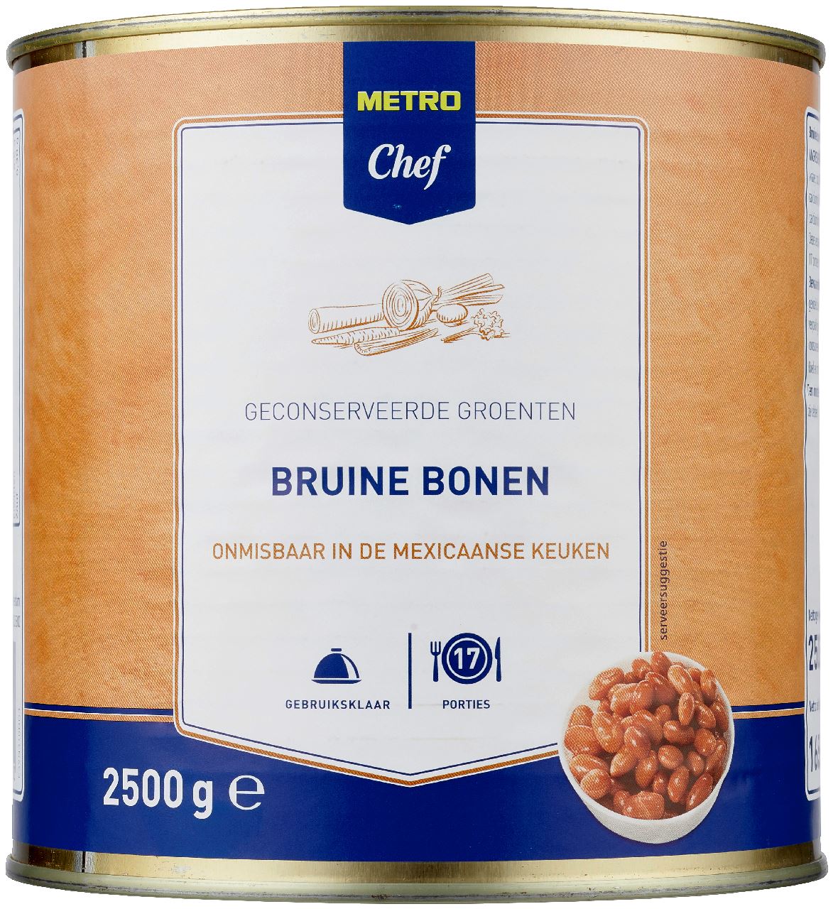 METRO Chef Bruine bonen 2,5 kg