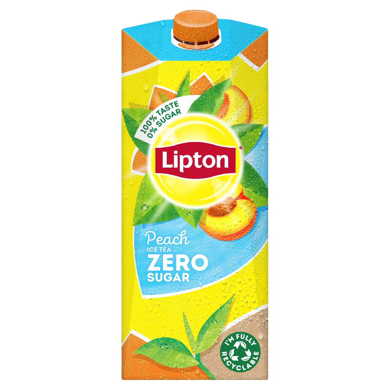 Lipton Peach Zero pak 8 x 1,5 l