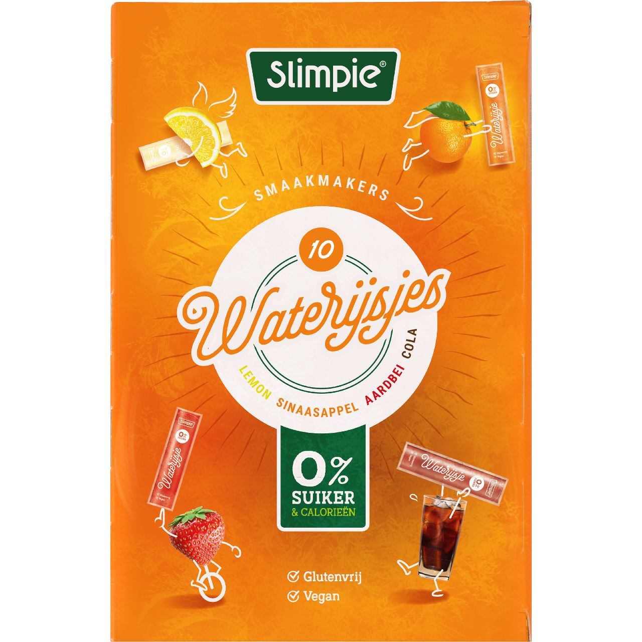 Slimpie Waterijsjes 10 st 418 ml