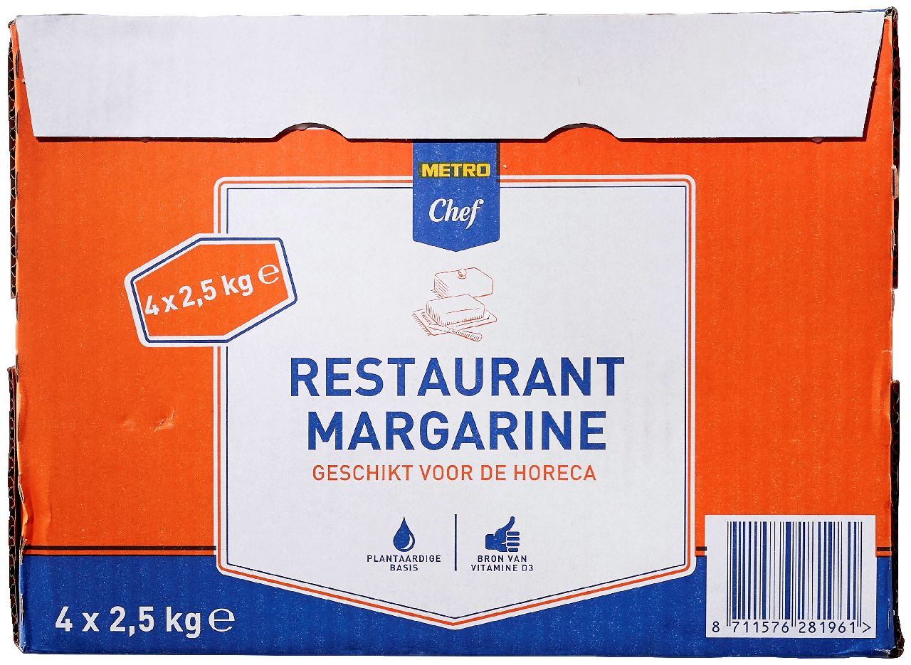 METRO Chef Margarine 4 x 2,5 kg *
