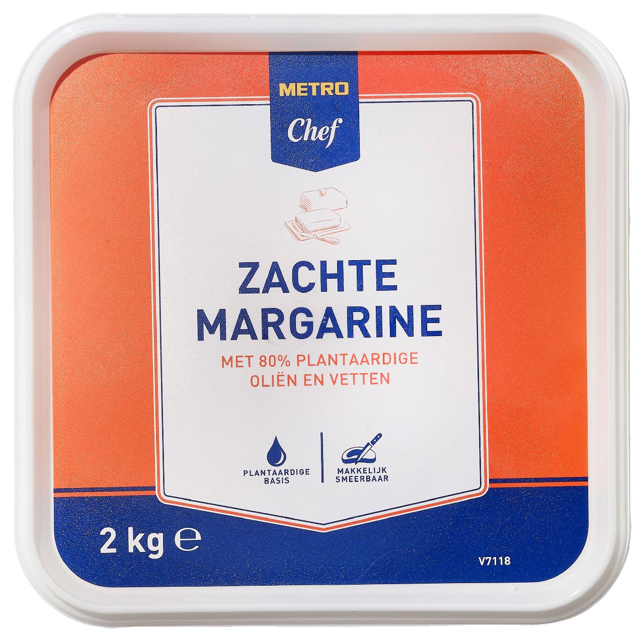 METRO Chef Zachte margarine 6 x 2 kg *
