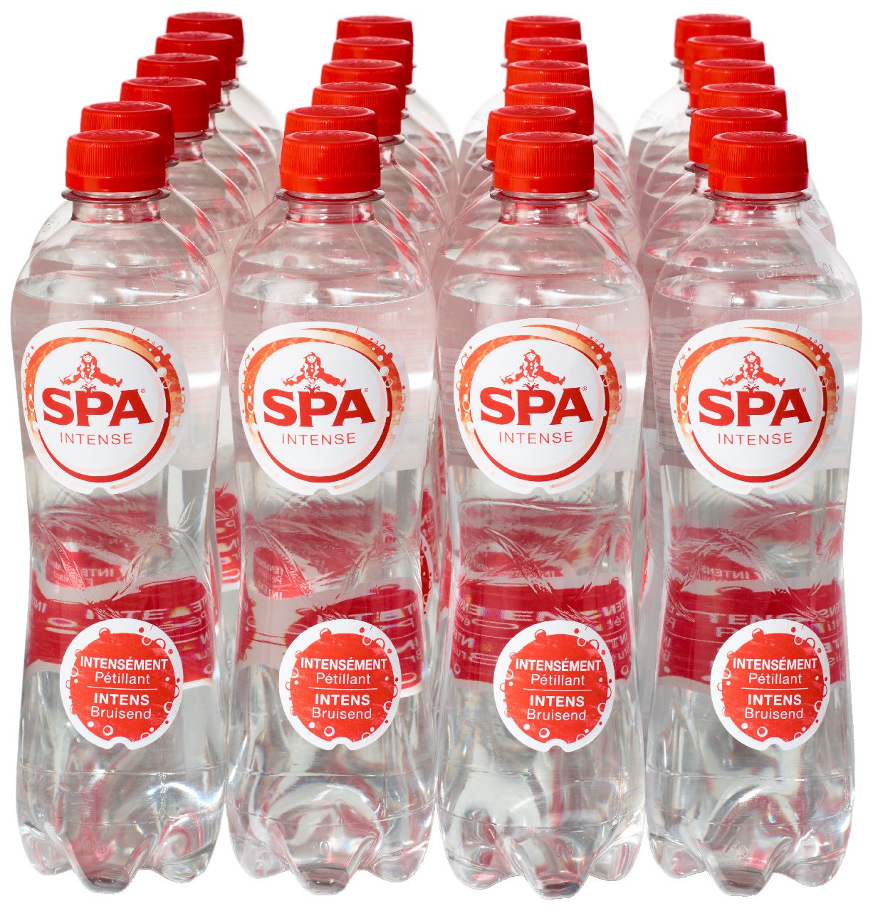 SPA Intense Bruisend Natuurlijk Mineraalwater 24 x 50 cl