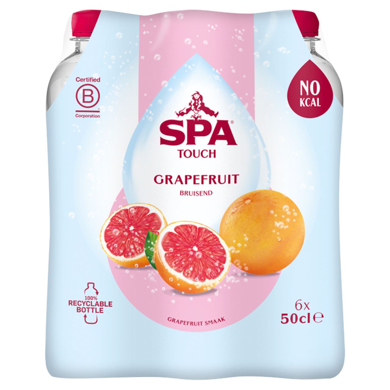 SPA Touch Bruisend Grapefruit 6 x 50 cl