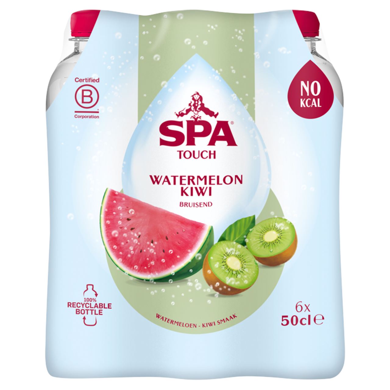 SPA Touch Watermelon Kiwi 6 x 50 cl