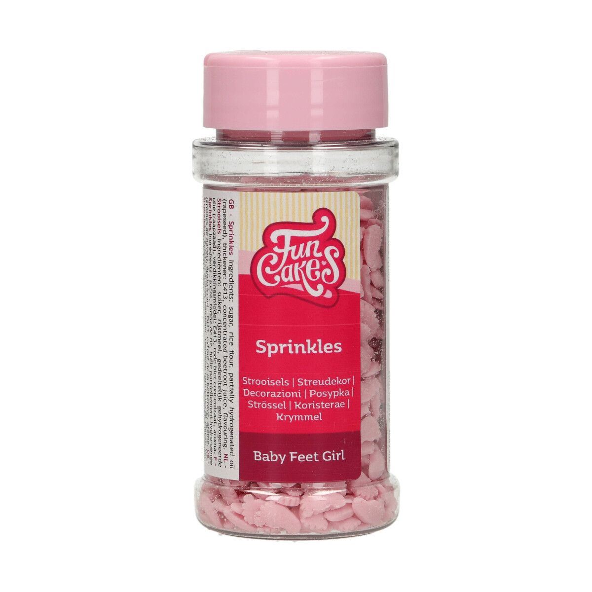 FunCakes Babyvoetjes Meisje 55 g