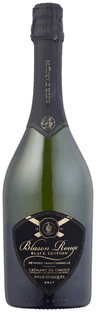 Sieur d'Arques Blason Rouge Crémant Black Edition Brut AOC 6 x 75 cl