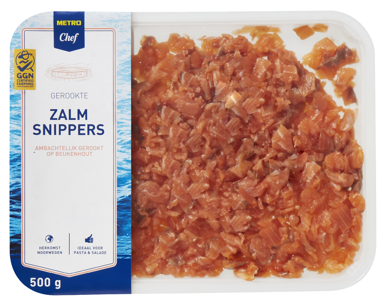 METRO Chef Gerookte Noorse zalm snippers 500 g *