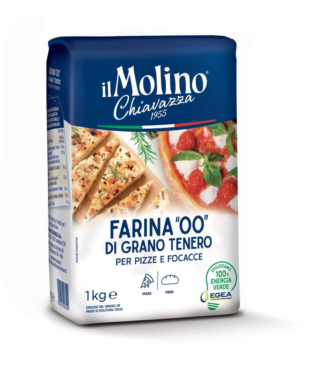 Il Molino Chiavazza Farina 00 tarwemeel 10 x 1kg