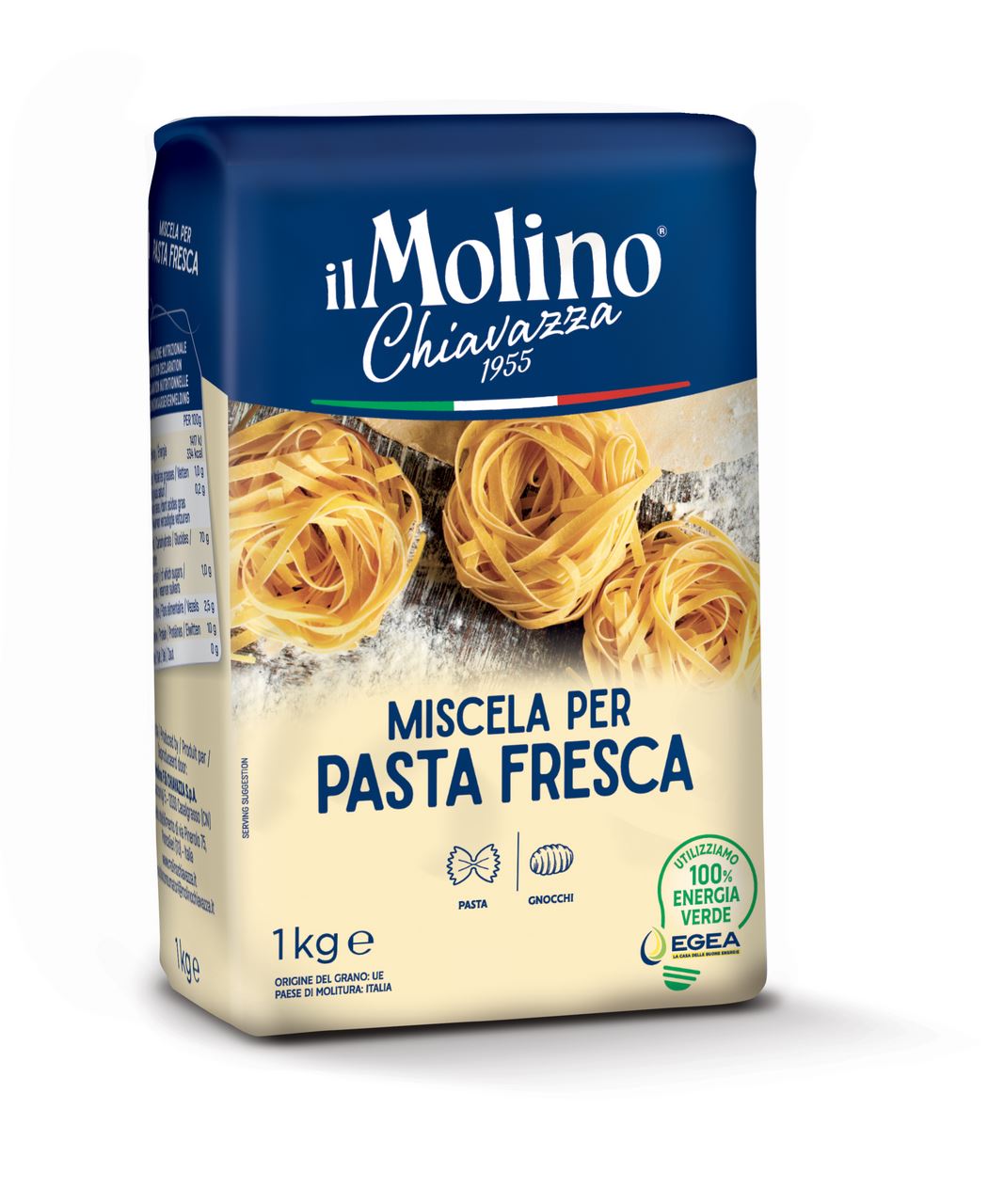 Il Molino Chiavazza Mix voor fresh pasta 10 x 1 kg