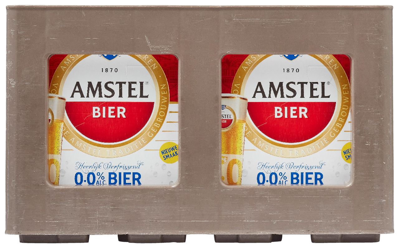 AMSTEL 0.0 bier fles 24 x 30 cl