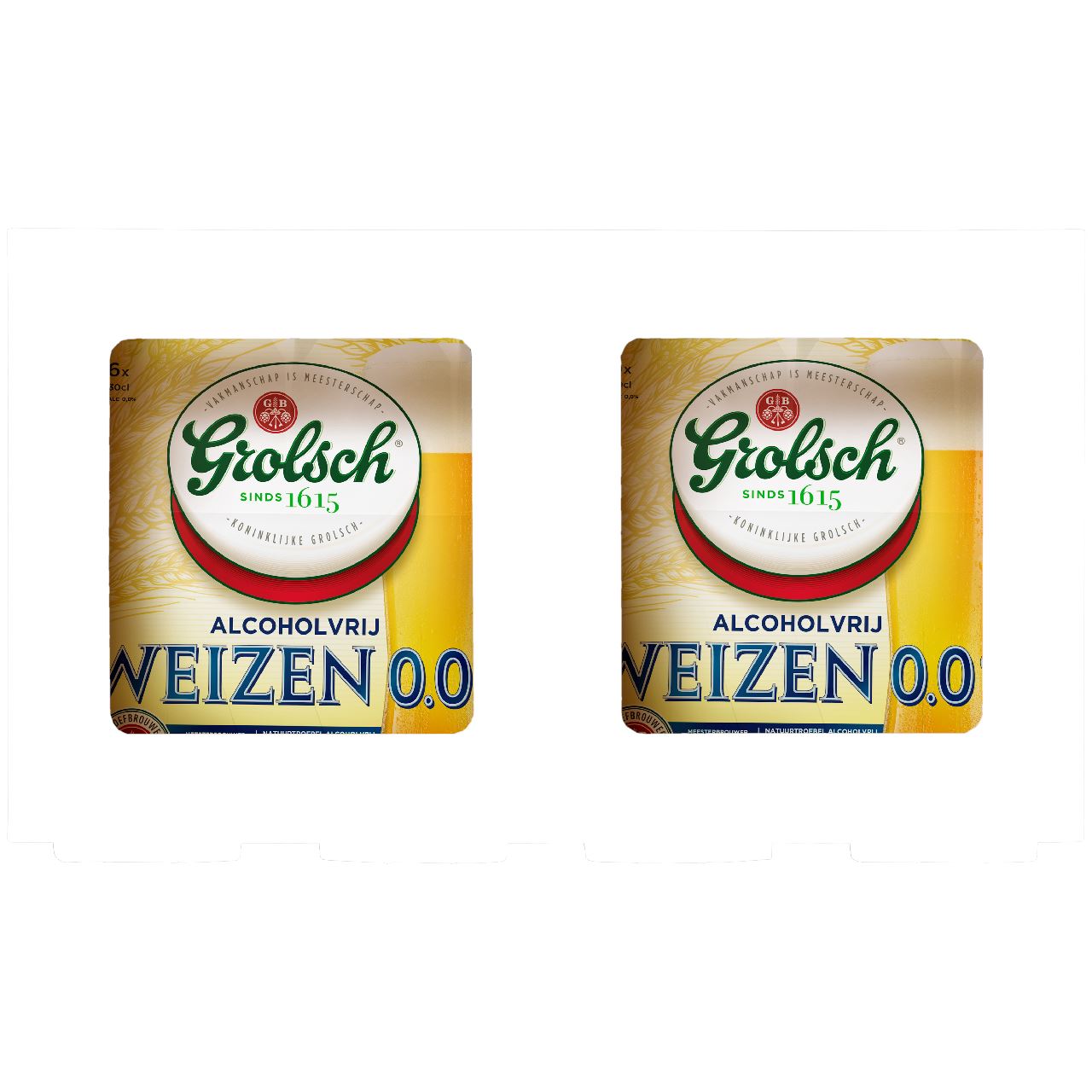 Grolsch Weizen 0.0% Alcoholvrij Speciaalbier 24 x 30 cl fles