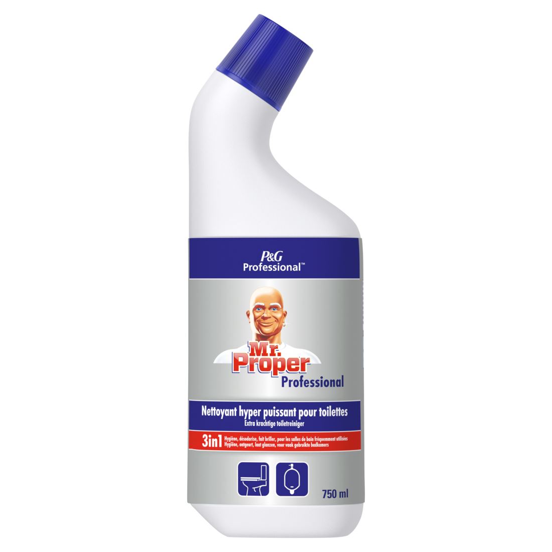Mr. Proper Professional Toiletreiniger 12 x 750 ml