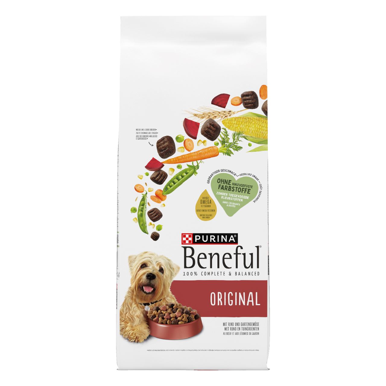 Beneful Original met Rund en Tuingroenten 12 kg