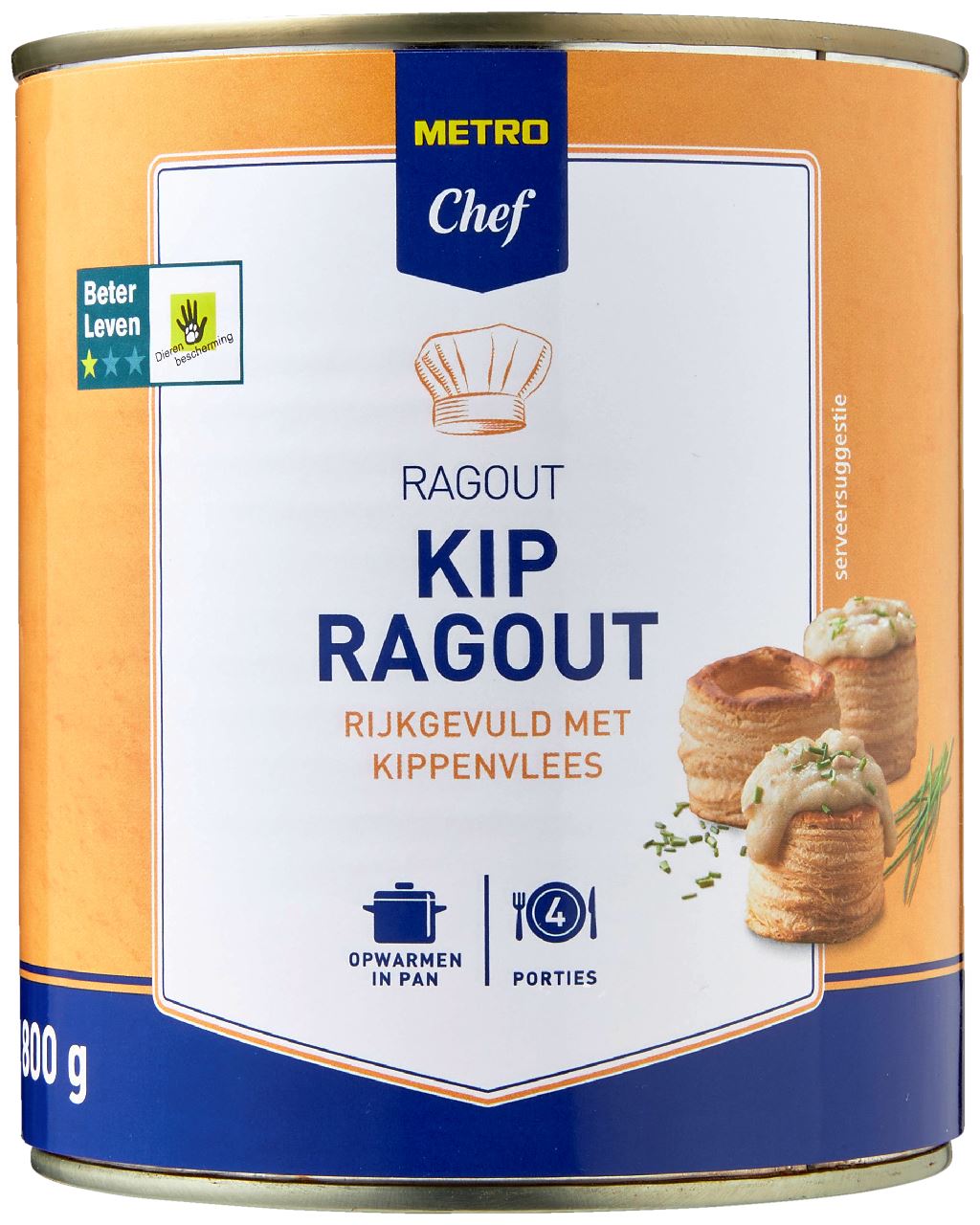 METRO Chef Kippenragout 6 x 800 g