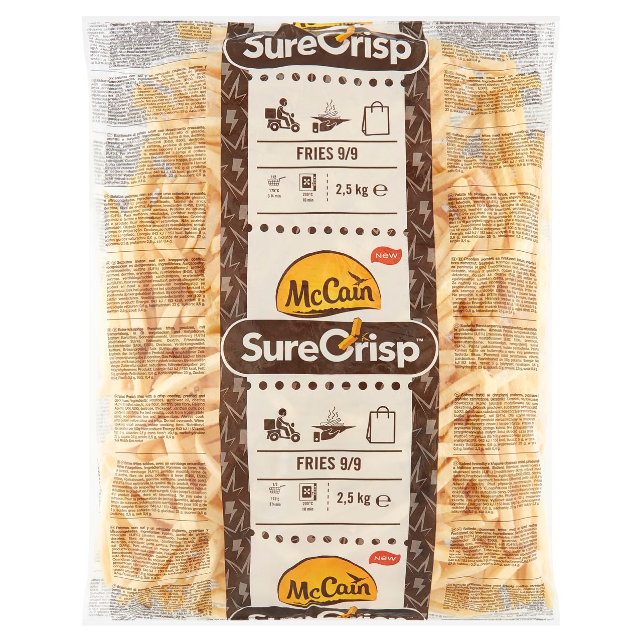 McCain SureCrisp Fries 9/9 2,5 kg