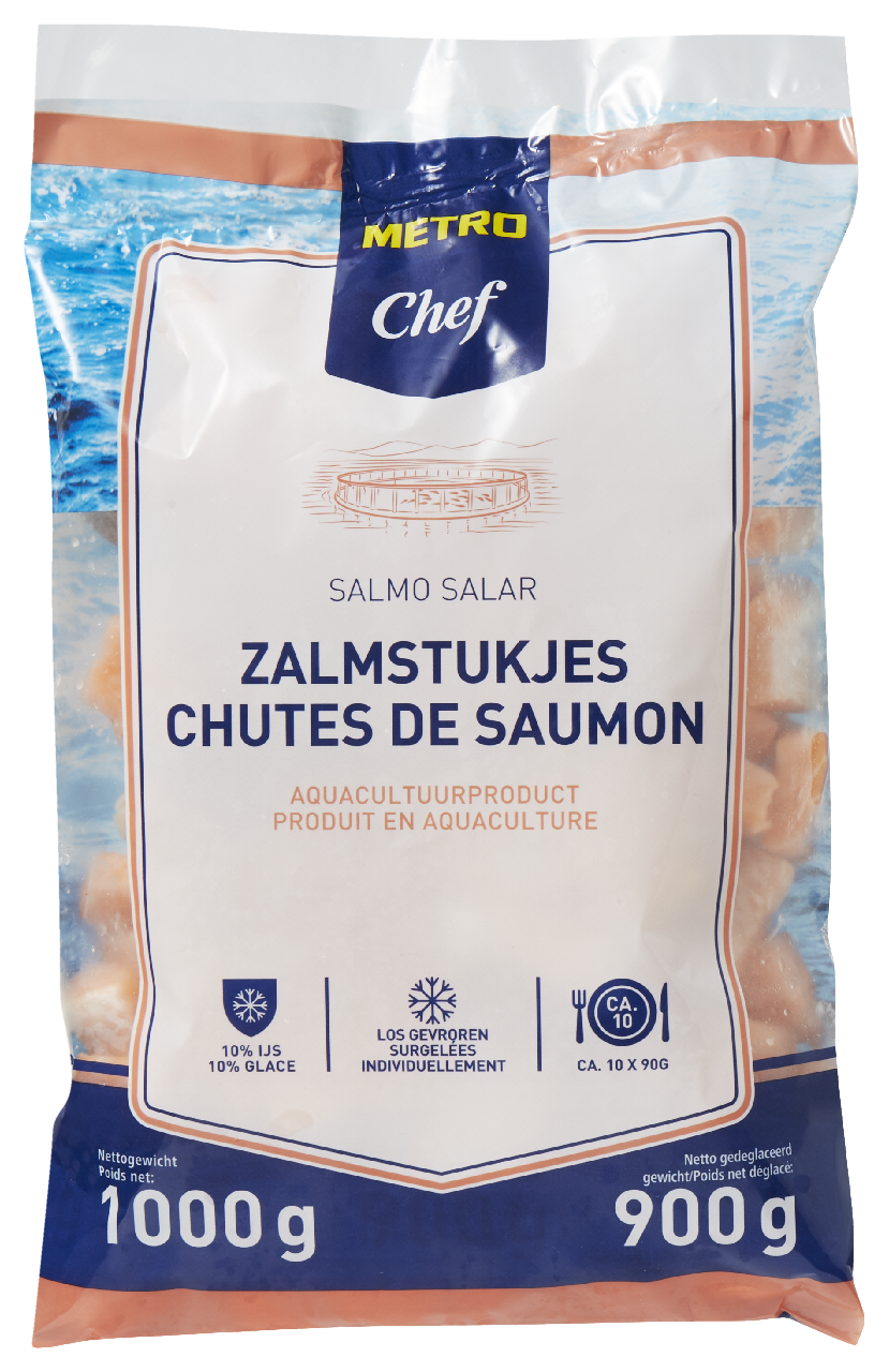 METRO Chef Zalmstukjes 1 kg *