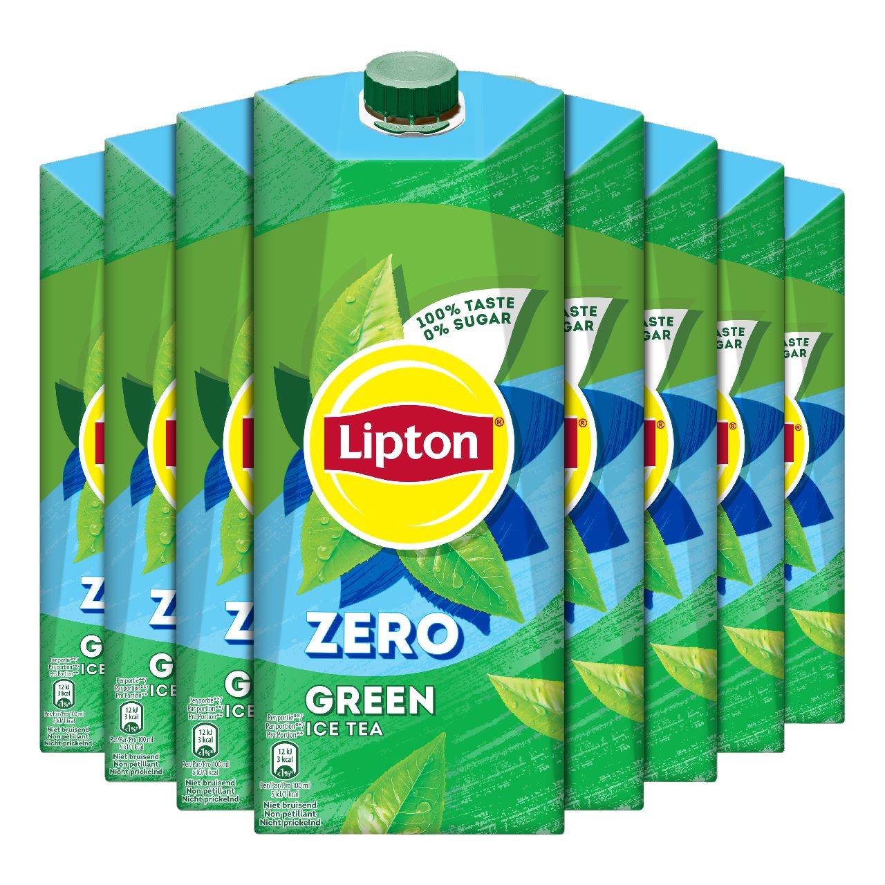 Lipton Green tea zero sugar 8 x 1,5 liter