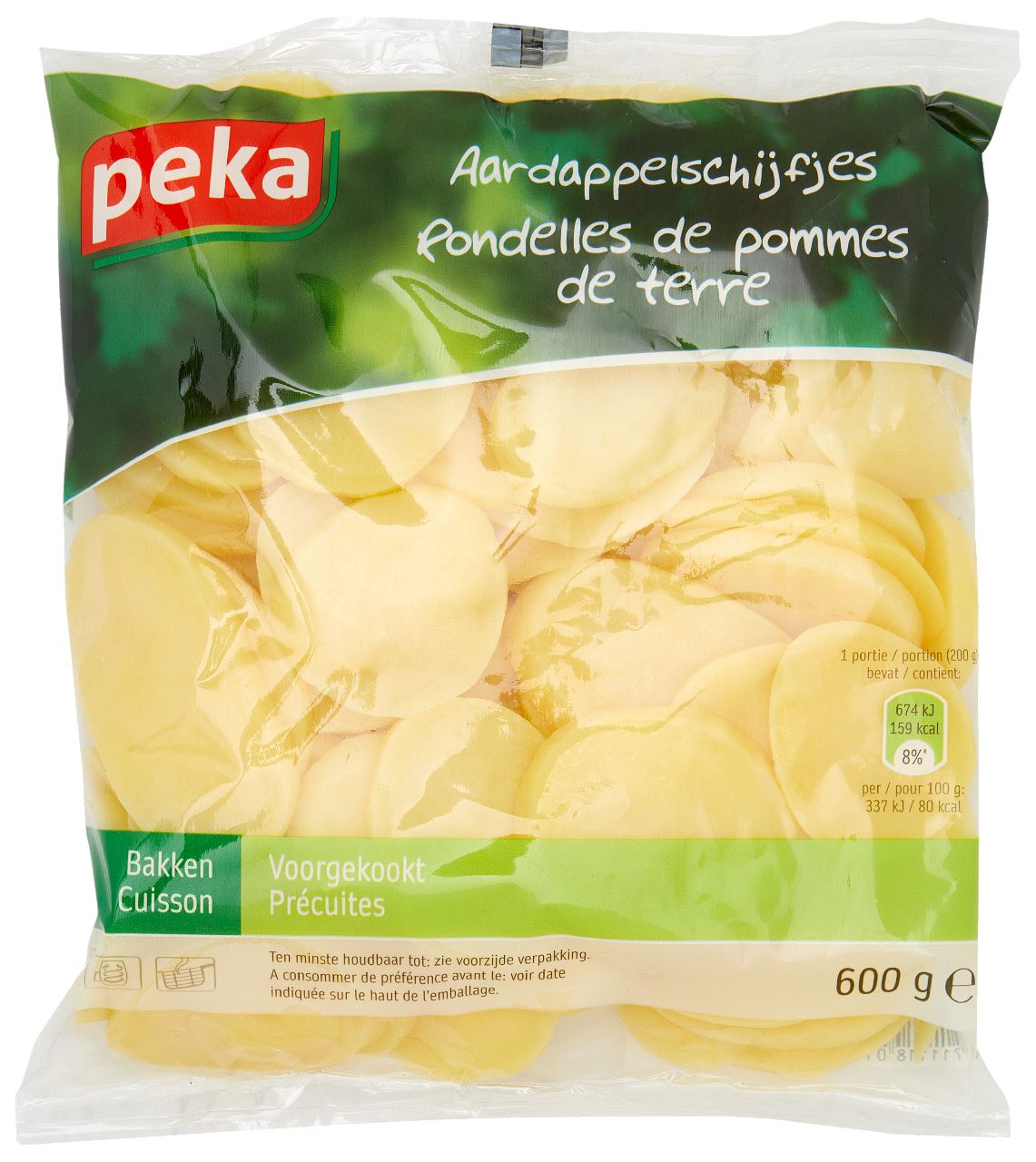 Peka Aardappelschijfjes 12 x 600g