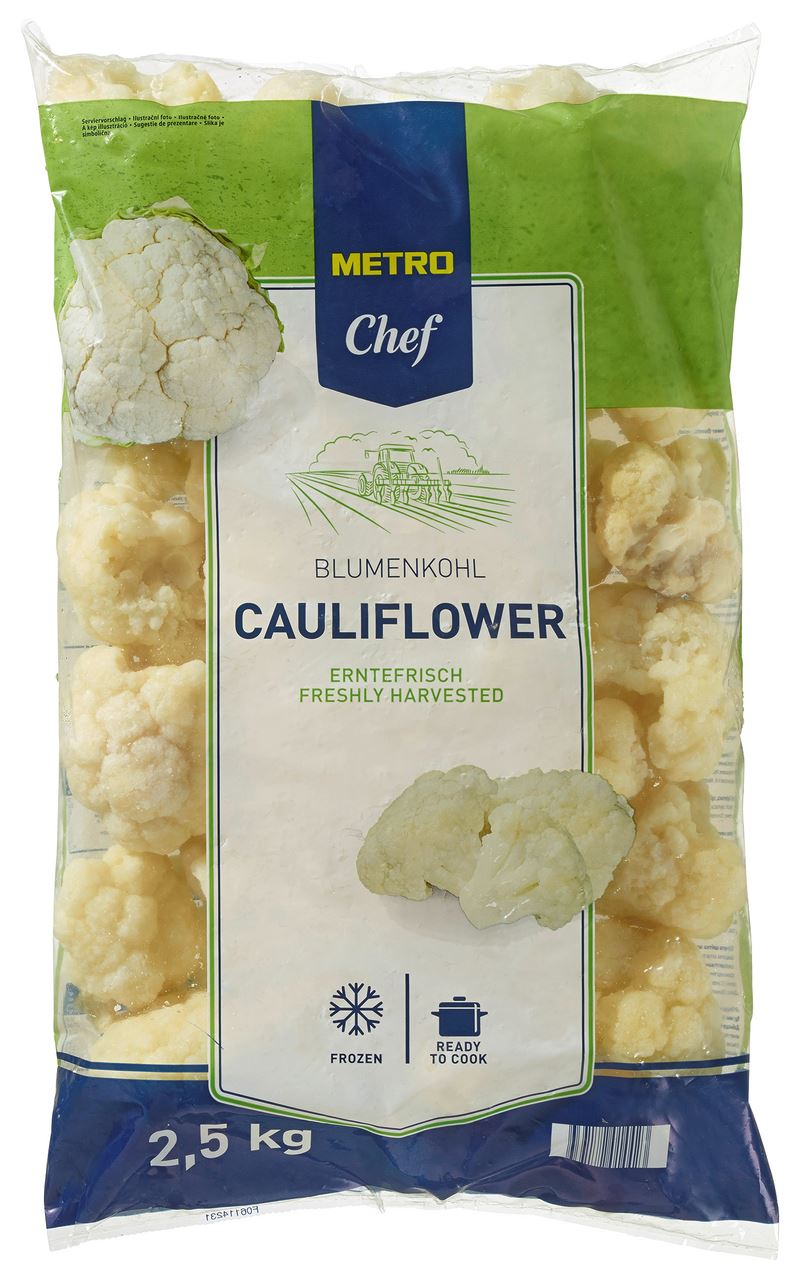 METRO Chef Bloemkool roosjes 20/40 2,5 kg