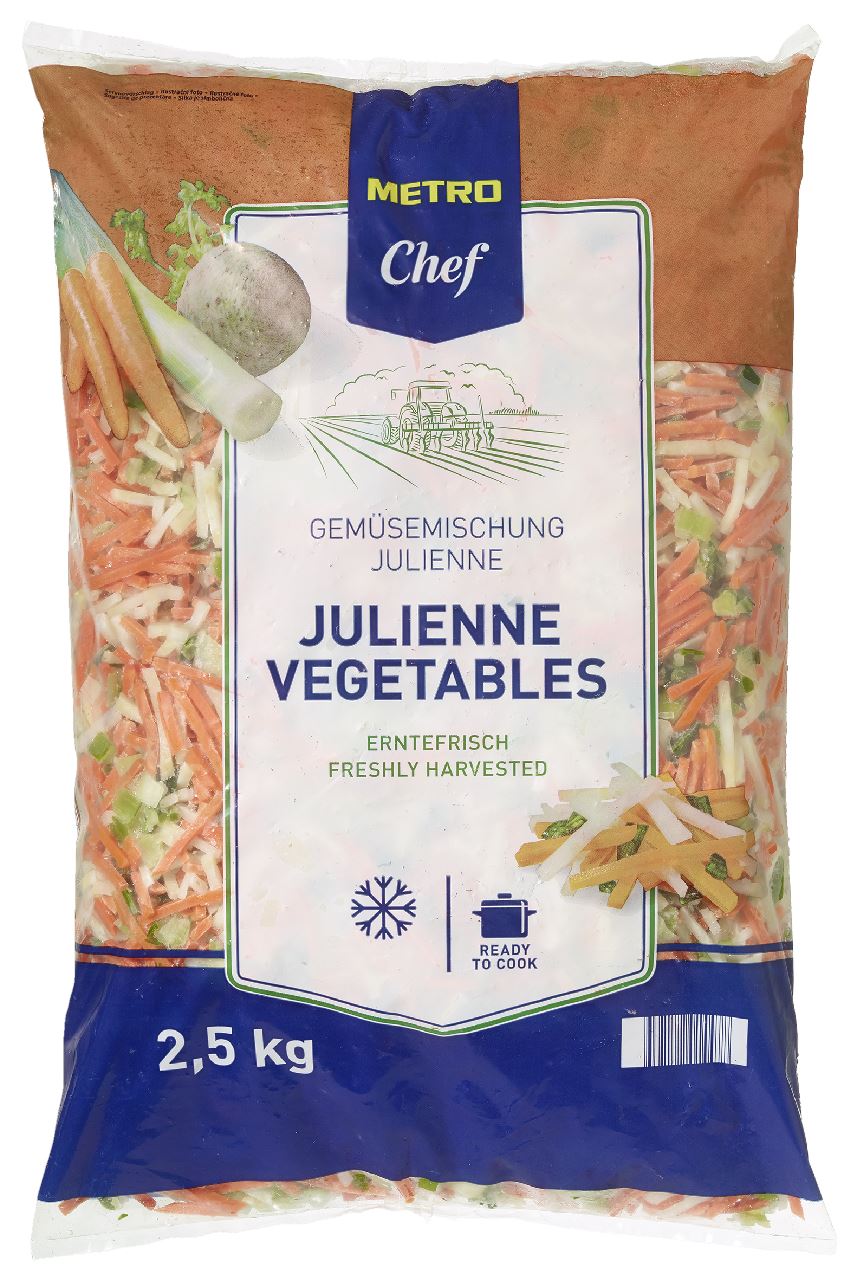 METRO Chef Julienne groentenmix 2,5 kg