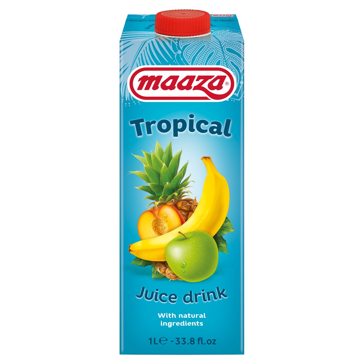 Maaza juice drink Tropical 6 x 1L pak met punt