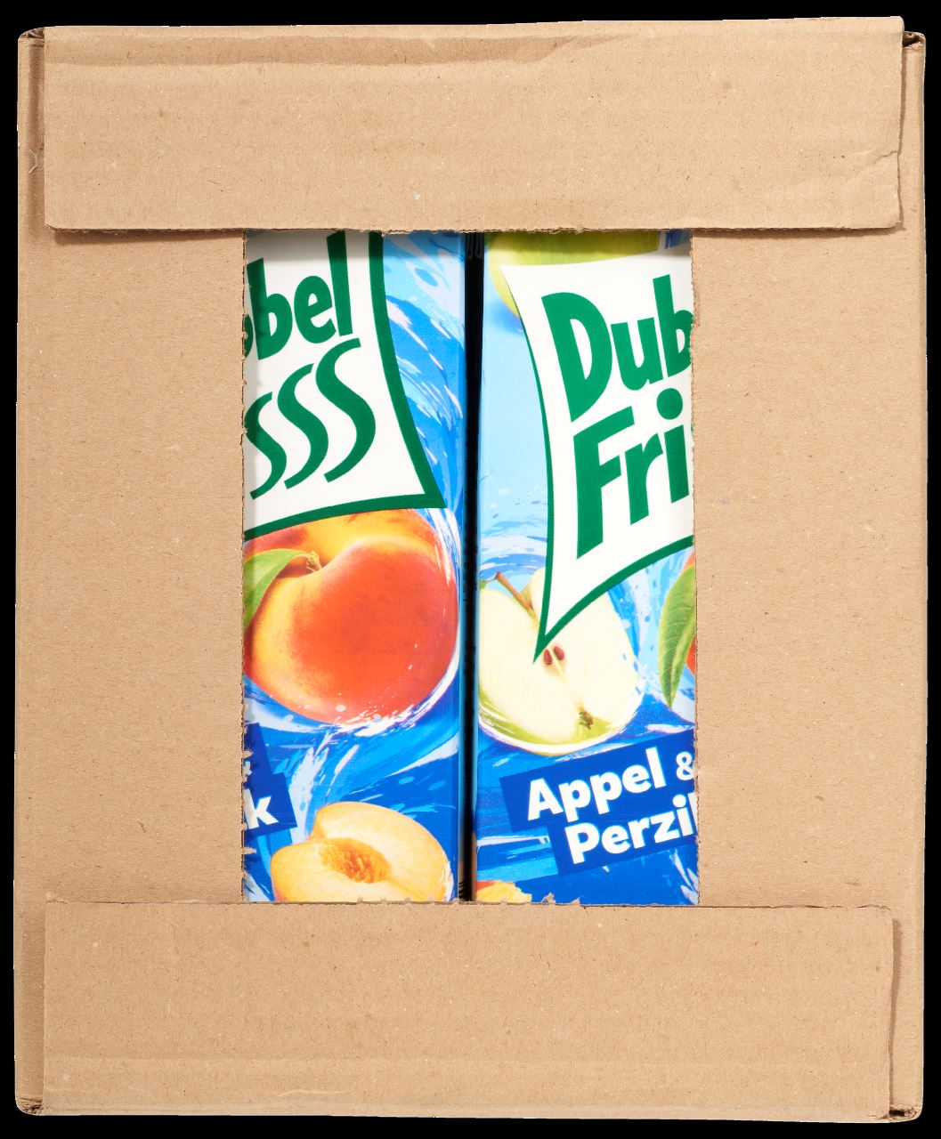 DubbelFrisss 1Kcal Appel-Perzik 8 x 1,5 l