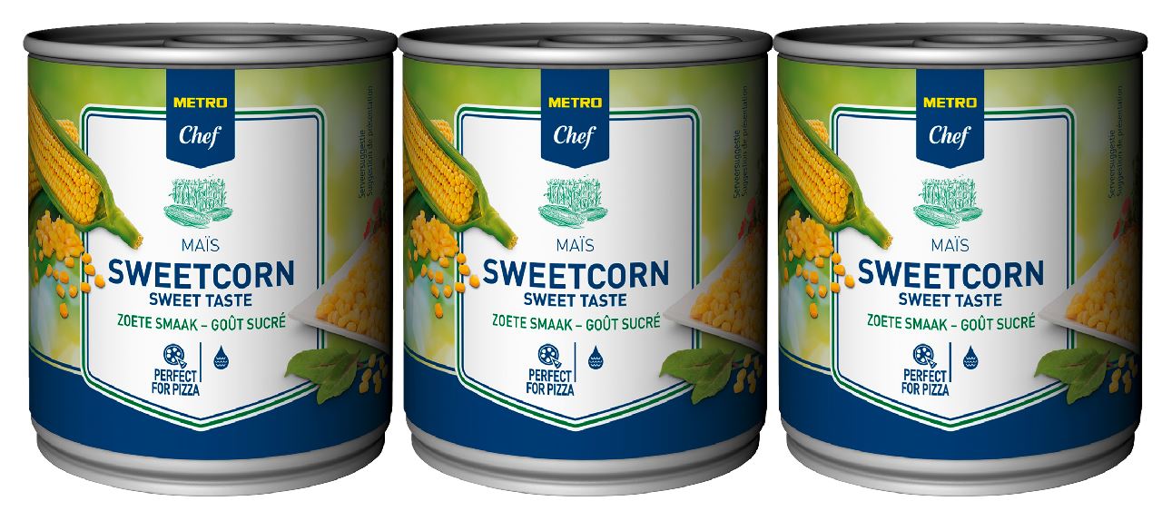 METRO Chef Maiskorrels 3 x 212 ml