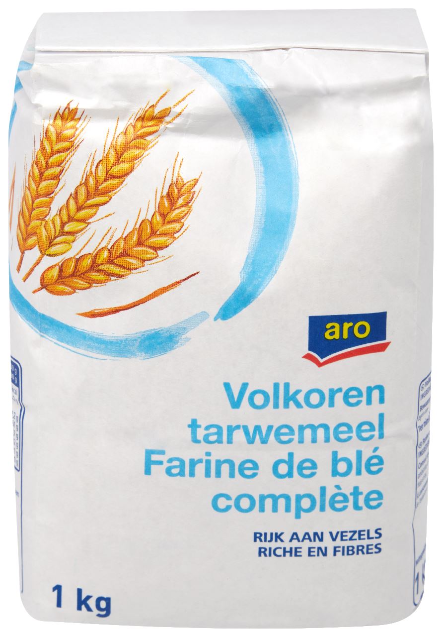 aro Volkoren Tarwemeel 10 x 1kg