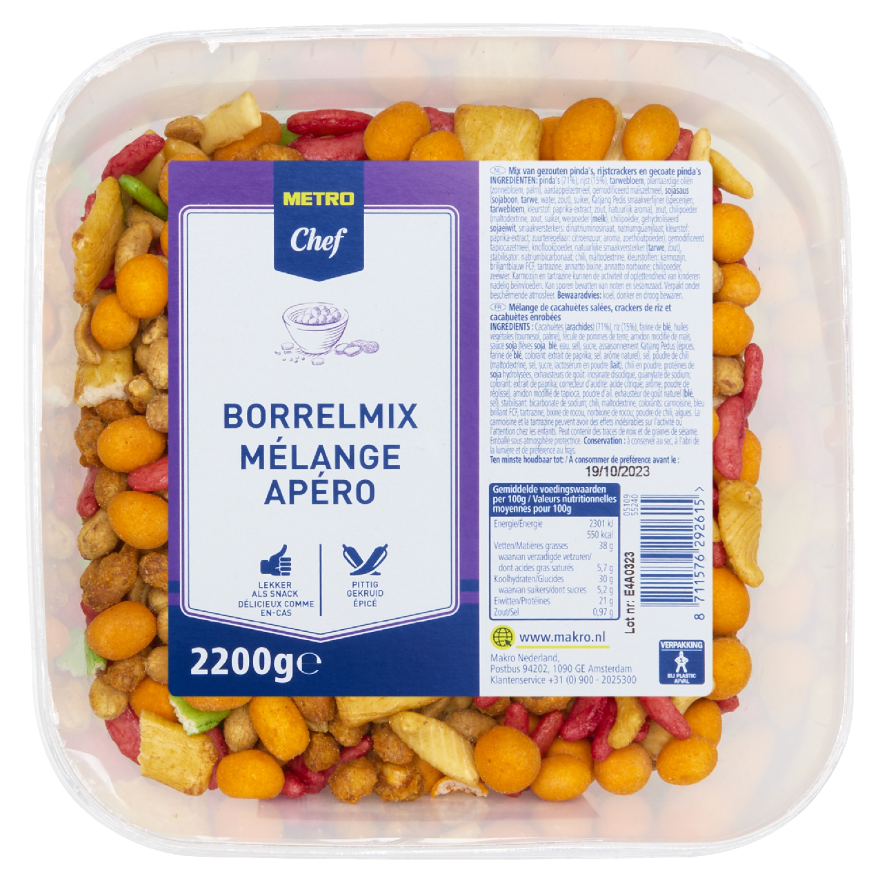 METRO Chef Borrelmix 2,2 kg *