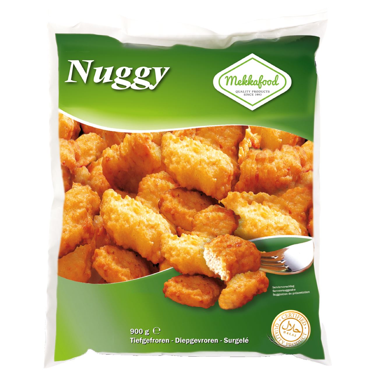 Mekkafood Classic Nuggy Halal 10 x 900 g