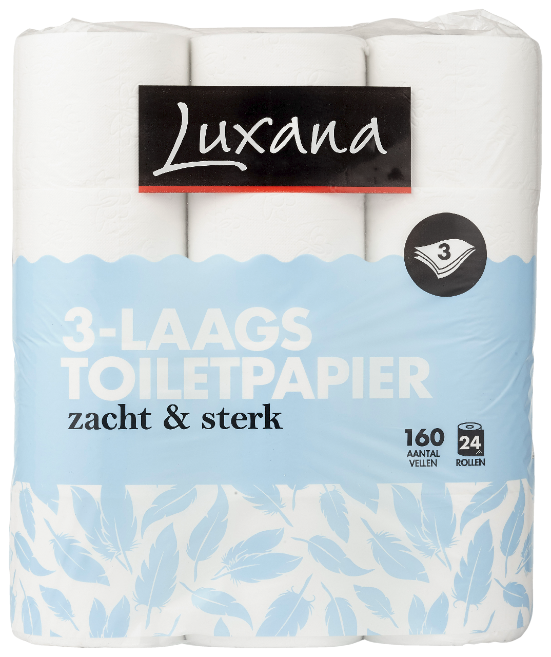 Luxana Toiletpapier 3-laags 24 rollen