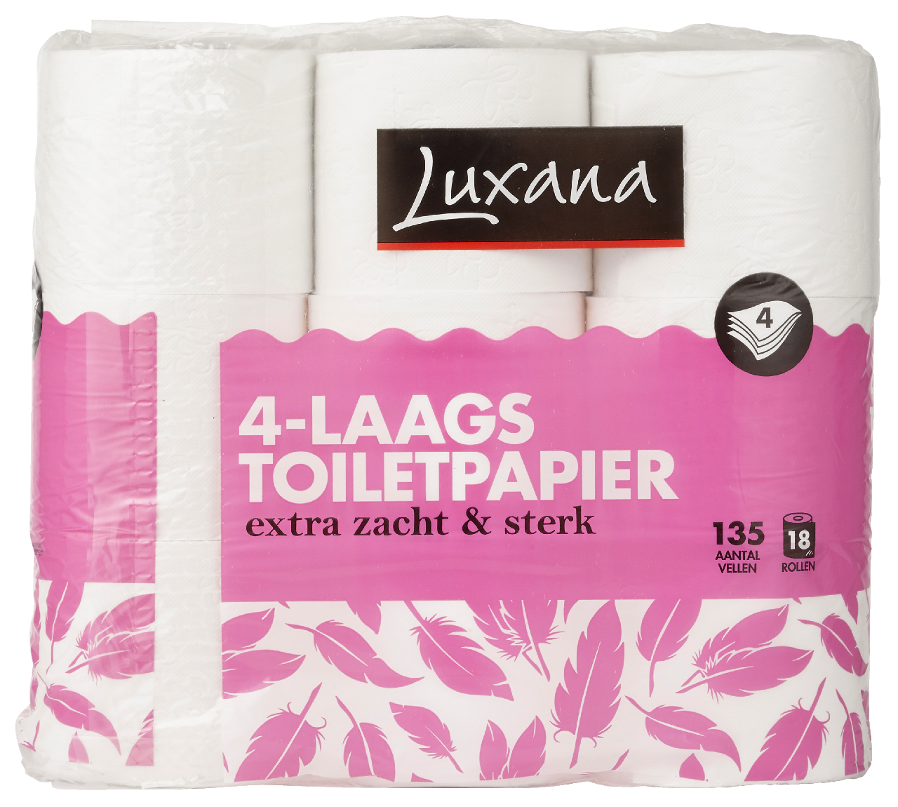 Luxana Toiletpapier 4-laags 18 rollen