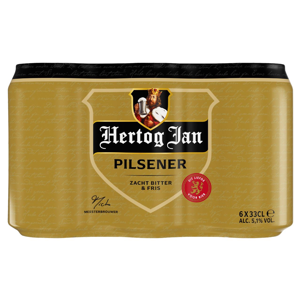 Hertog Jan Pilsener blik 6 x 33 cl