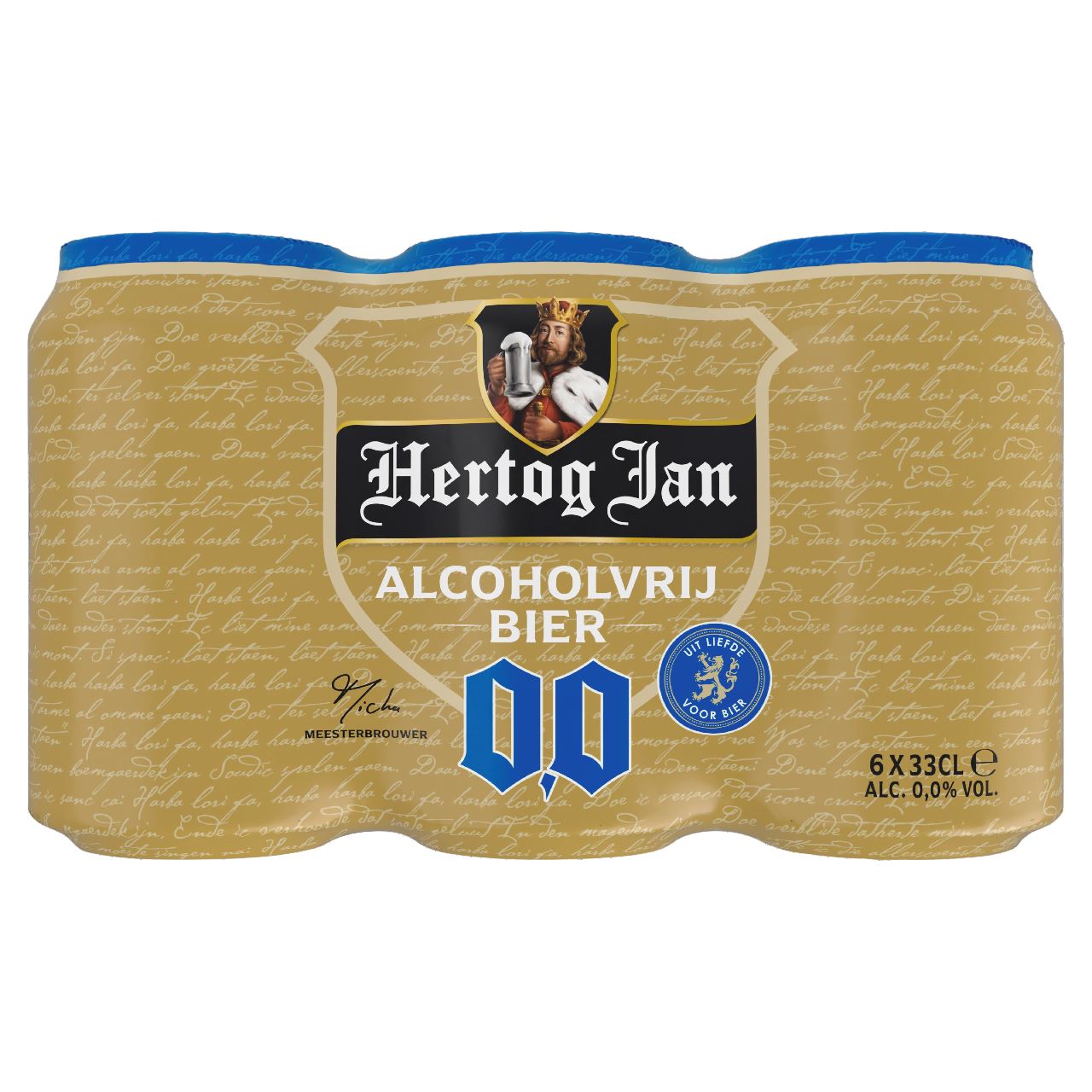 Hertog Jan 0.0% blik 6 x 33 cl