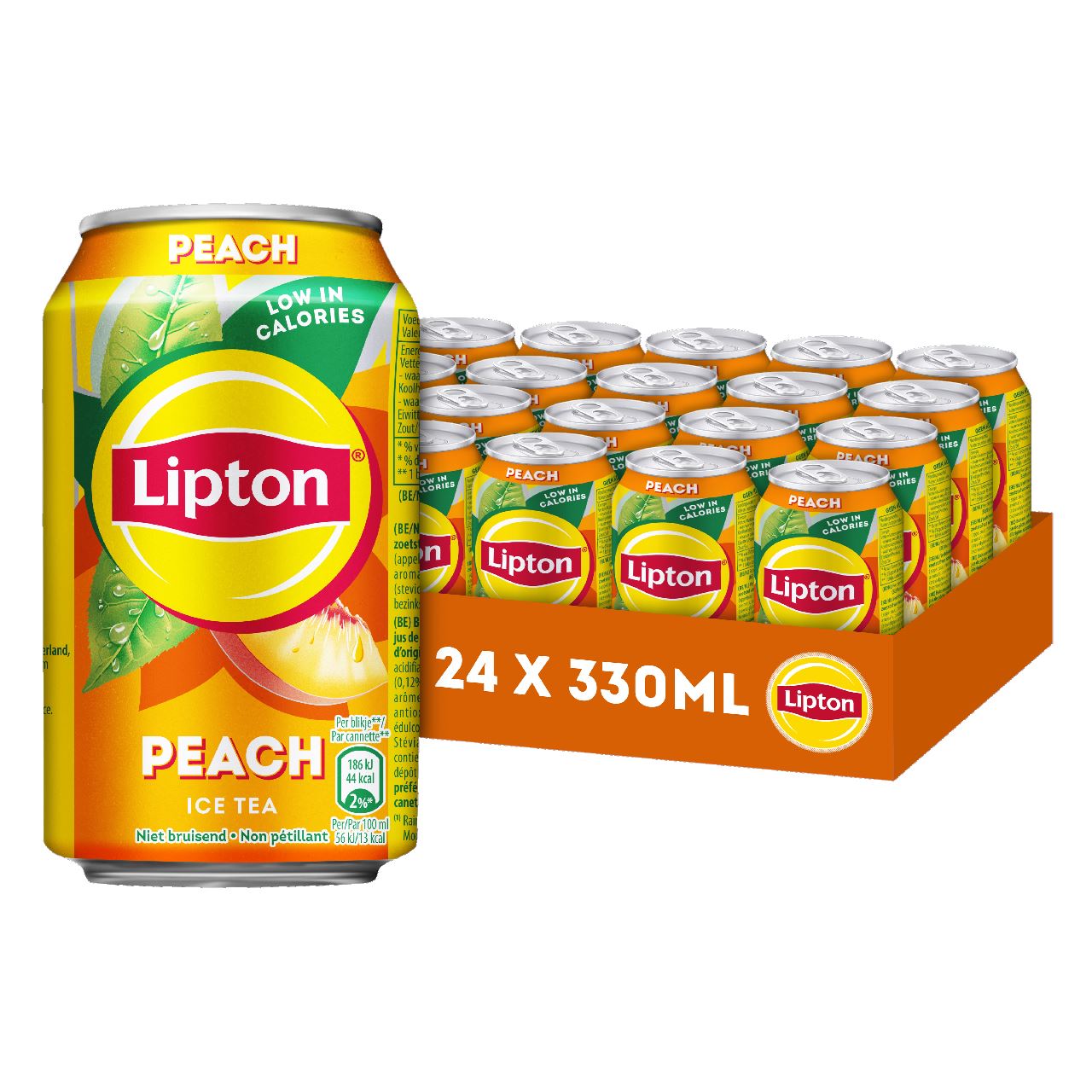Lipton Ice Tea Peach blik 24 x 33 cl