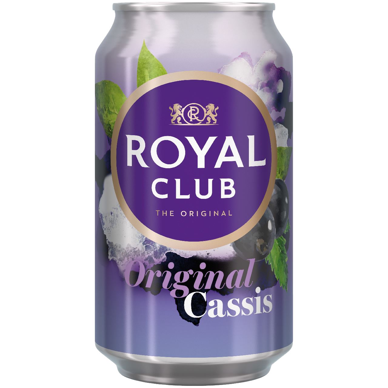 Royal Club Cassis blik 24 x 33 cl