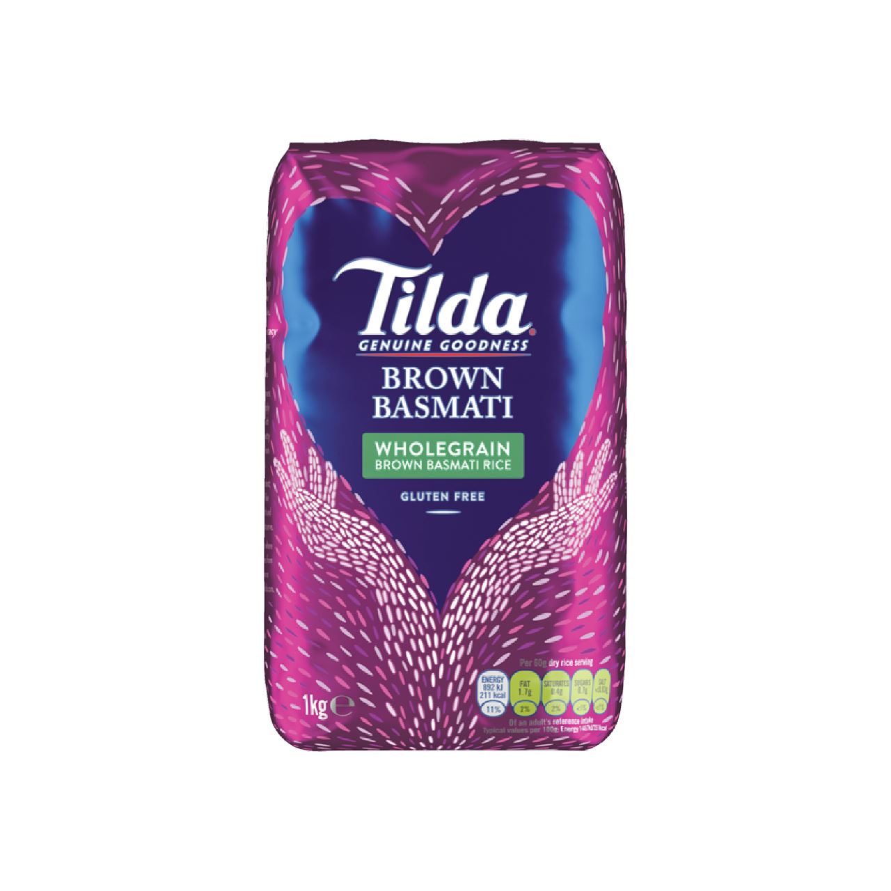 Tilda Basmati Rijst Bruin 1Kg